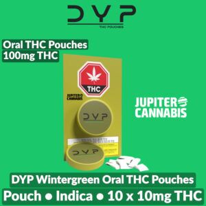 DYP Wintergreen Oral THC Pouches